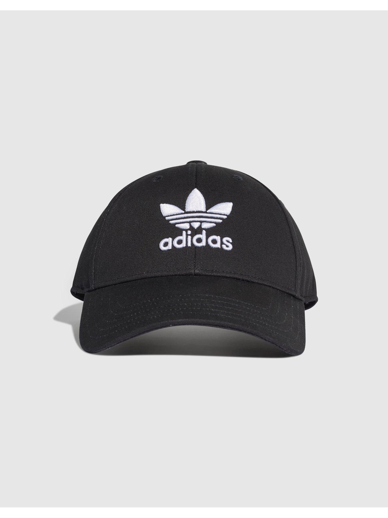Image 3 of 4 of adidas Originals Unisex Baseball Classic Trefoil Cap - Black/White