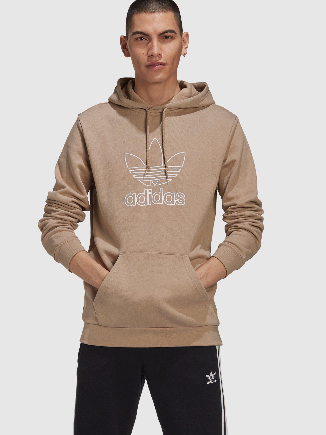 khaki adidas hoodie mens