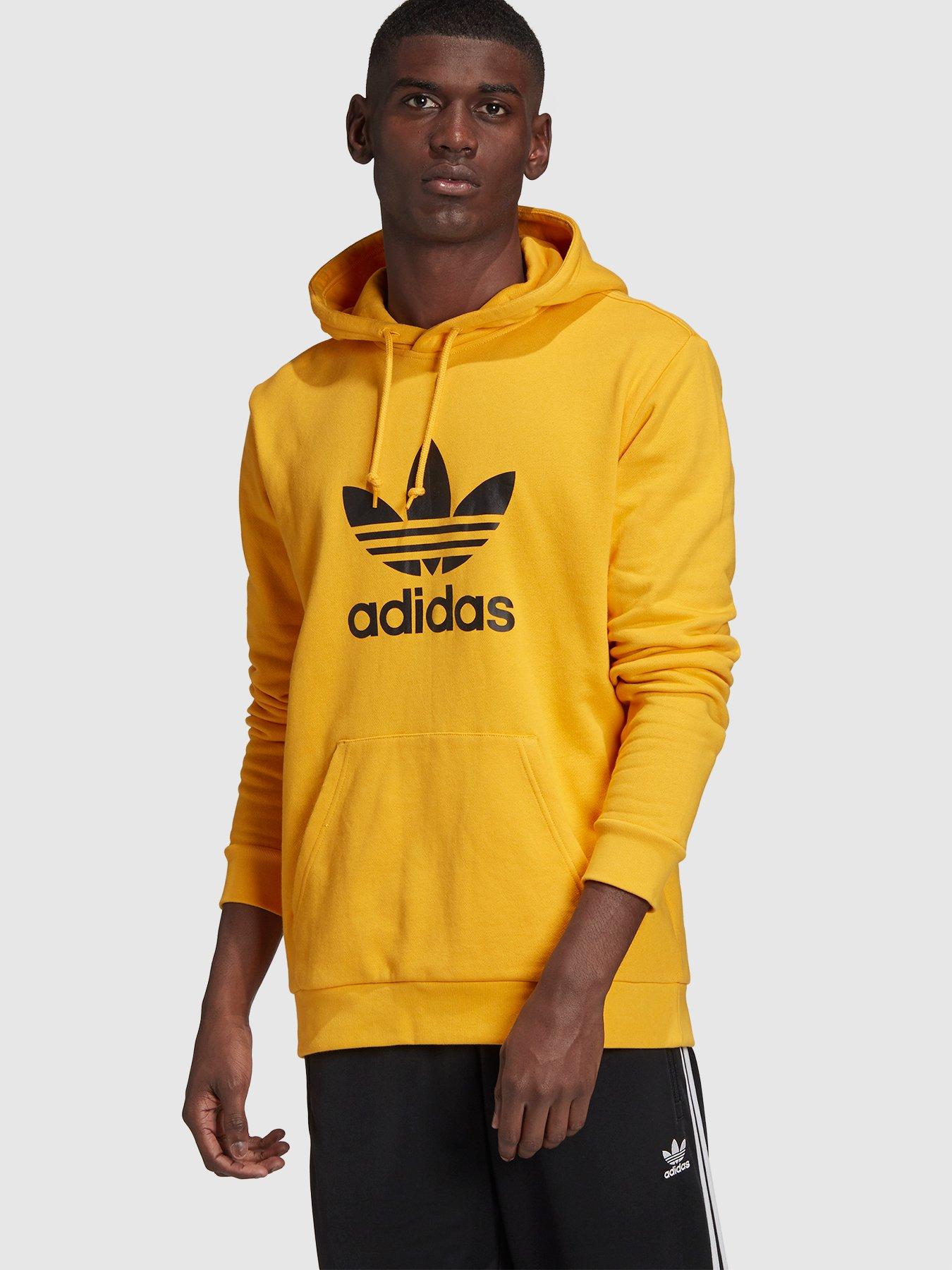 frozen yellow adidas hoodie