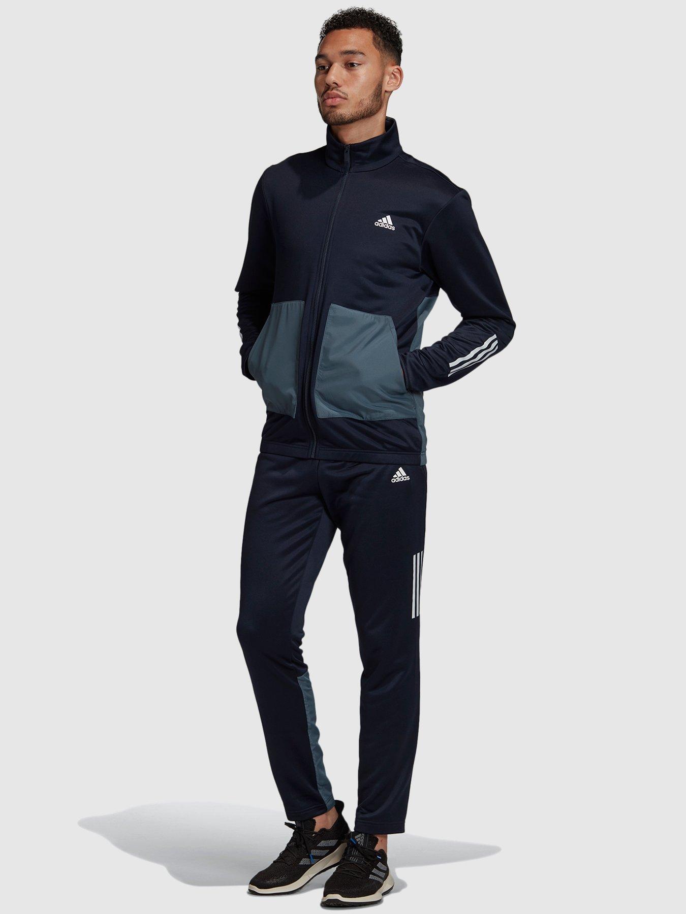 adidas MTS Tracksuit - Black | littlewoods.com