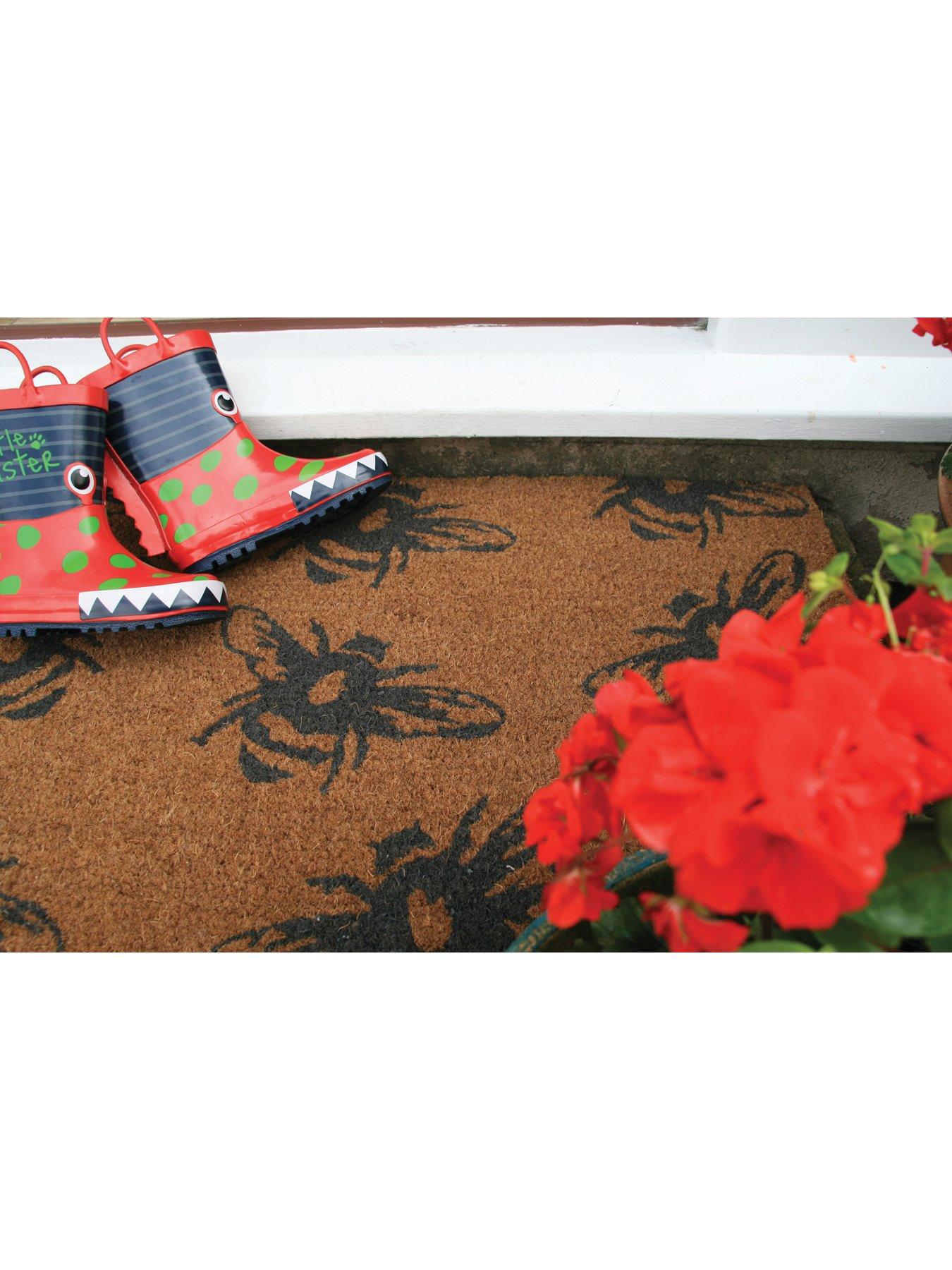  image of the-very-collection-buzzy-bee-coir-doormat-natural