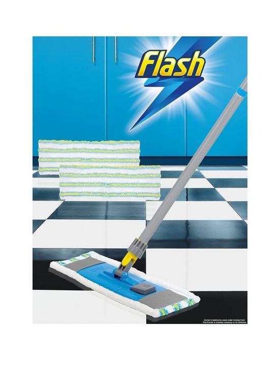 front image of flash-flat-mop-set