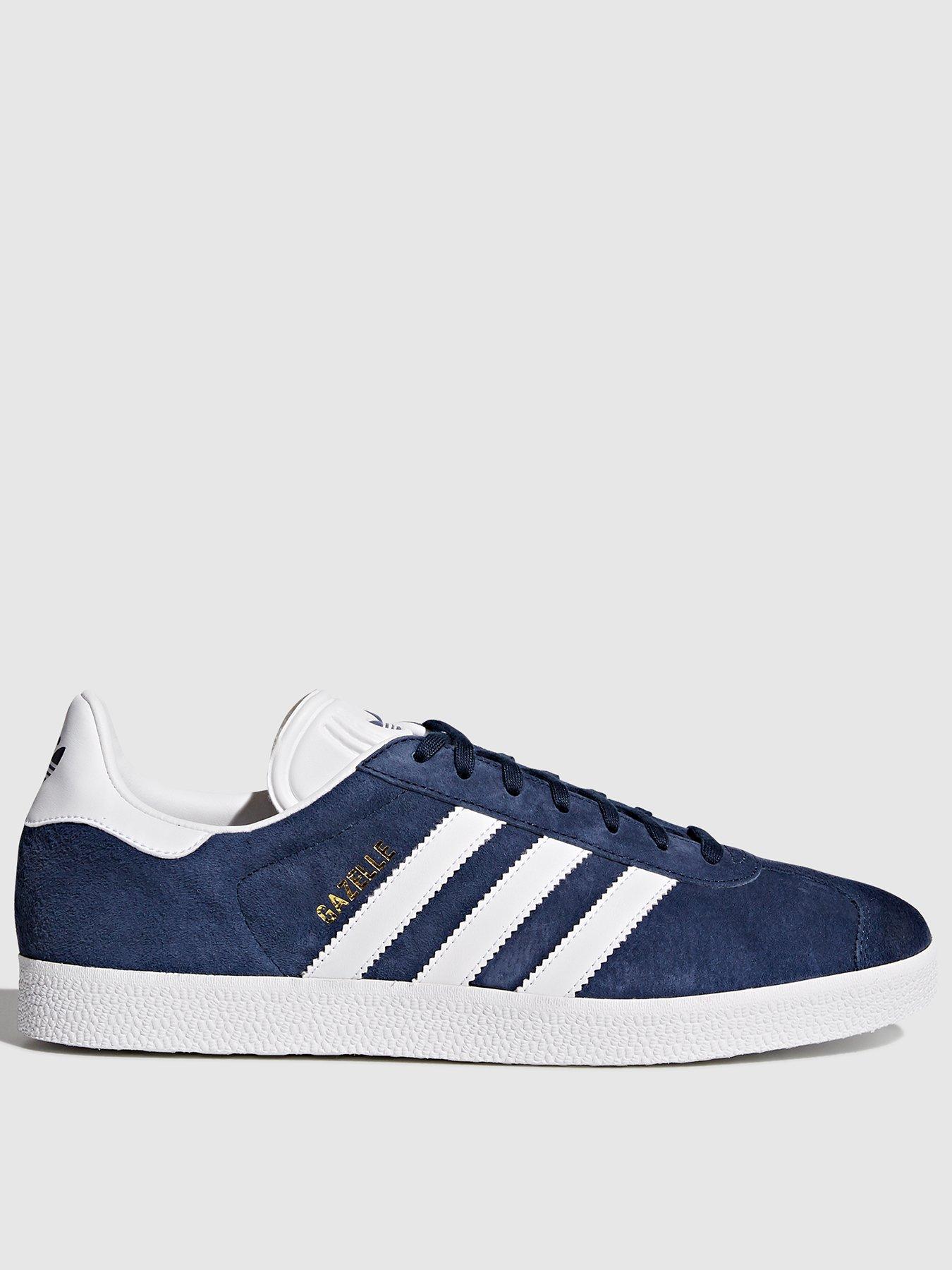 Image 3 of 6 of adidas Originals Gazelle - Navy/White