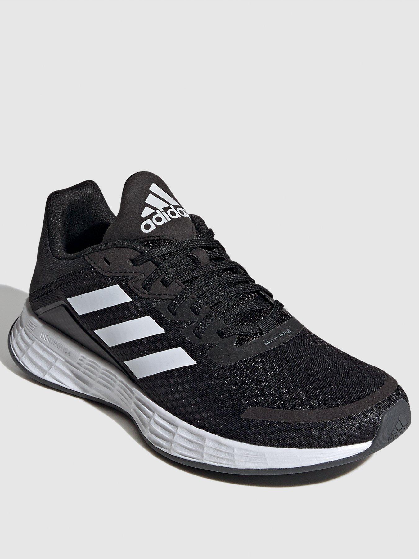 all black adidas trainers womens