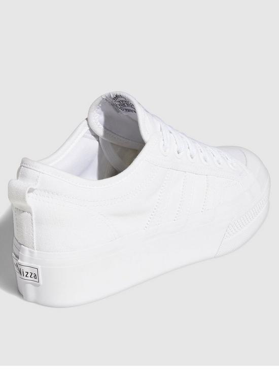 stillFront image of adidas-originals-nizza-platform-white