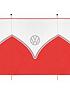  image of volkswagen-vw-5-pole-tall-windbreak-red