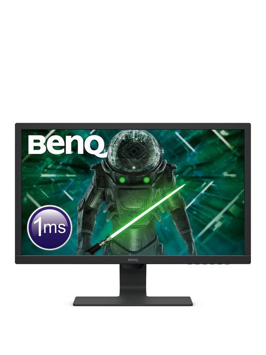front image of benq-gl2480-24-inch-gaming-monitor-1080p-1ms-75hz-led-eye-care-anti-glare-hdmi