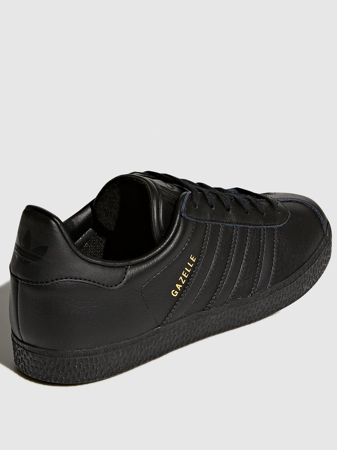 adidas Originals Gazelle Junior Trainers Black littlewoods