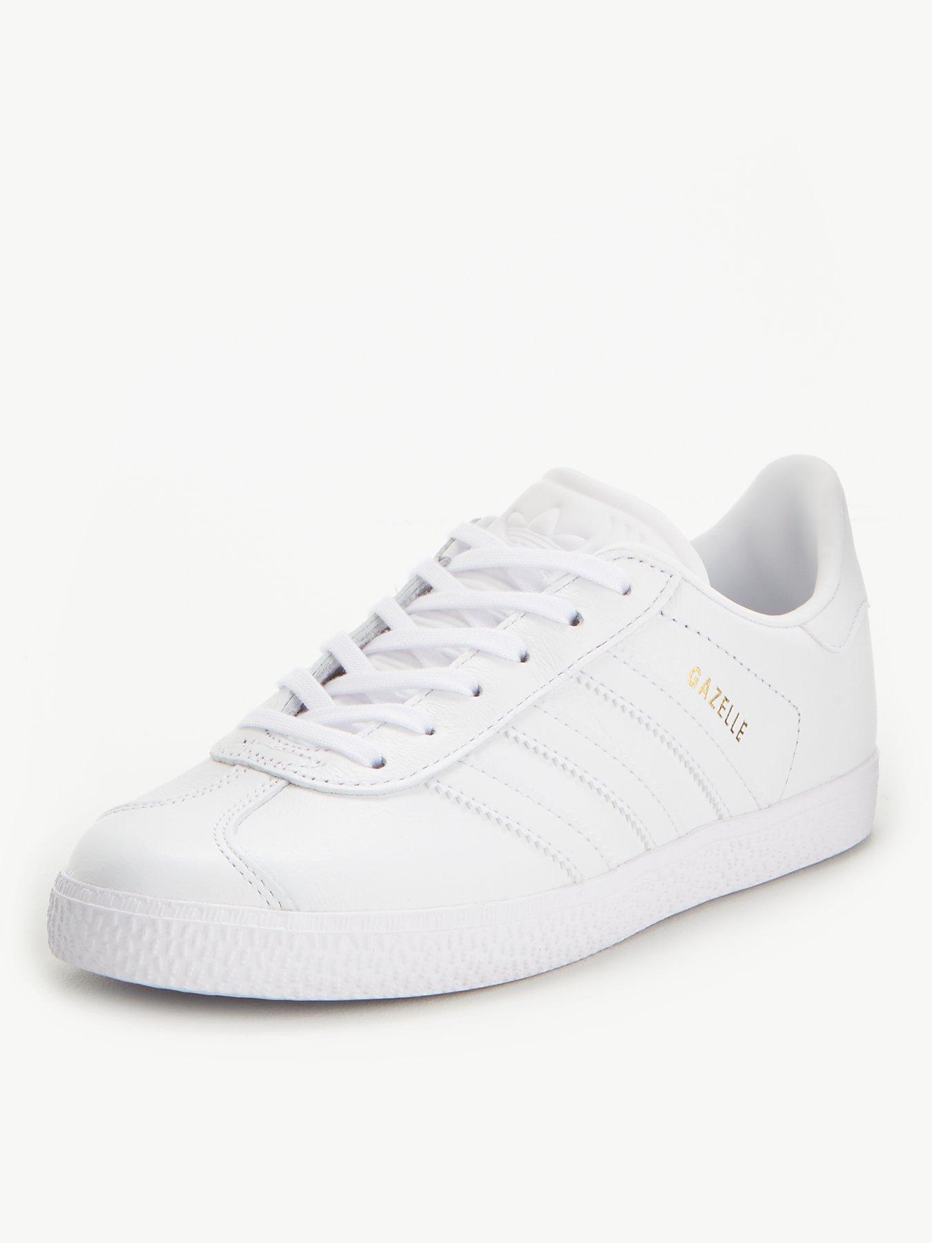 White adidas childrens on sale trainers