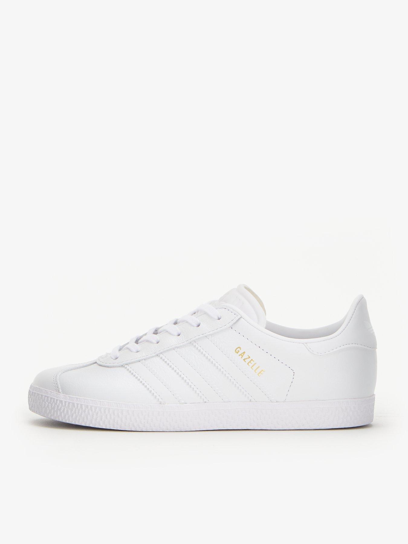 Adidas originals sleek clearance trainers in white junior