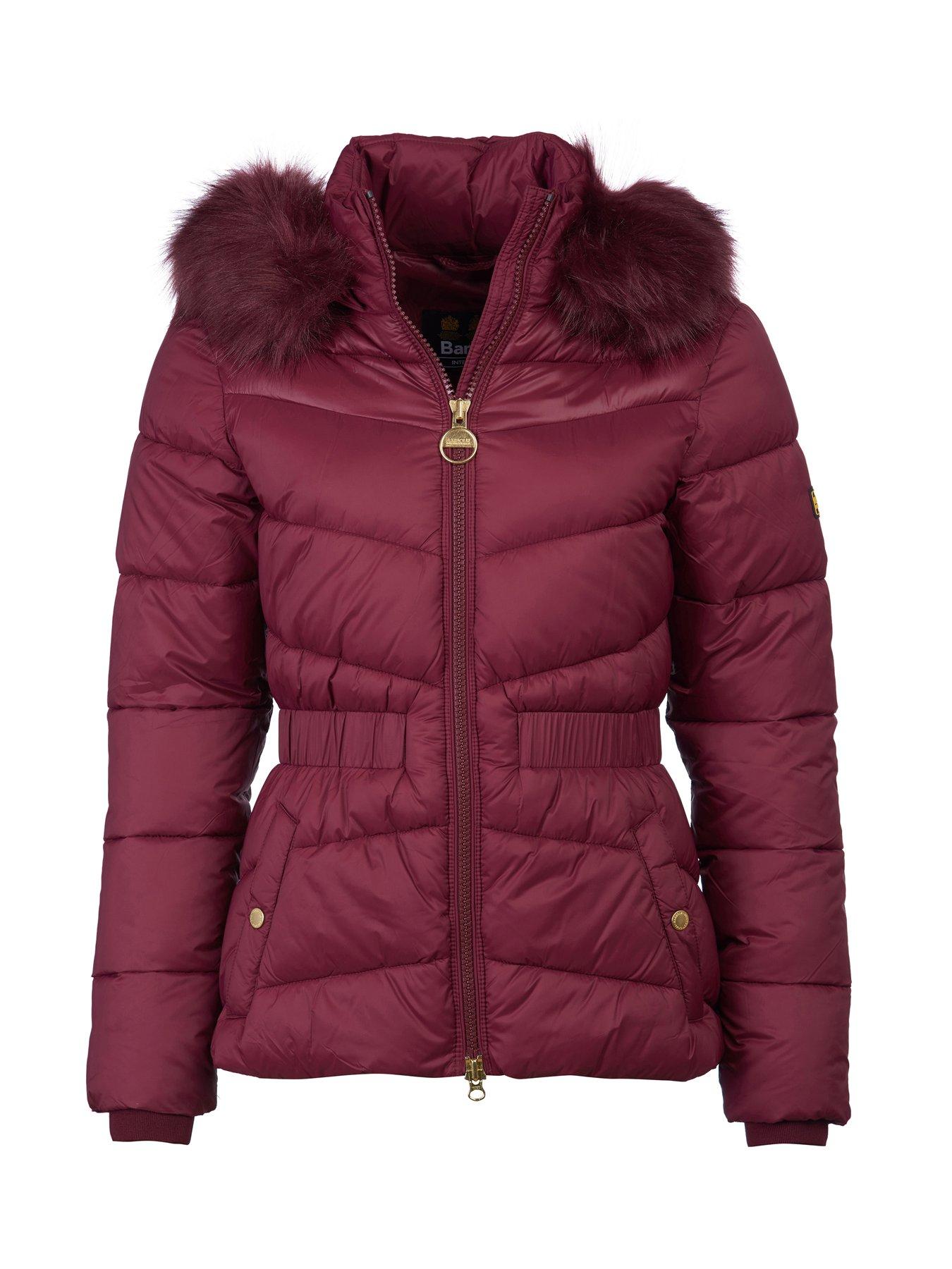 barbour international womens Pink