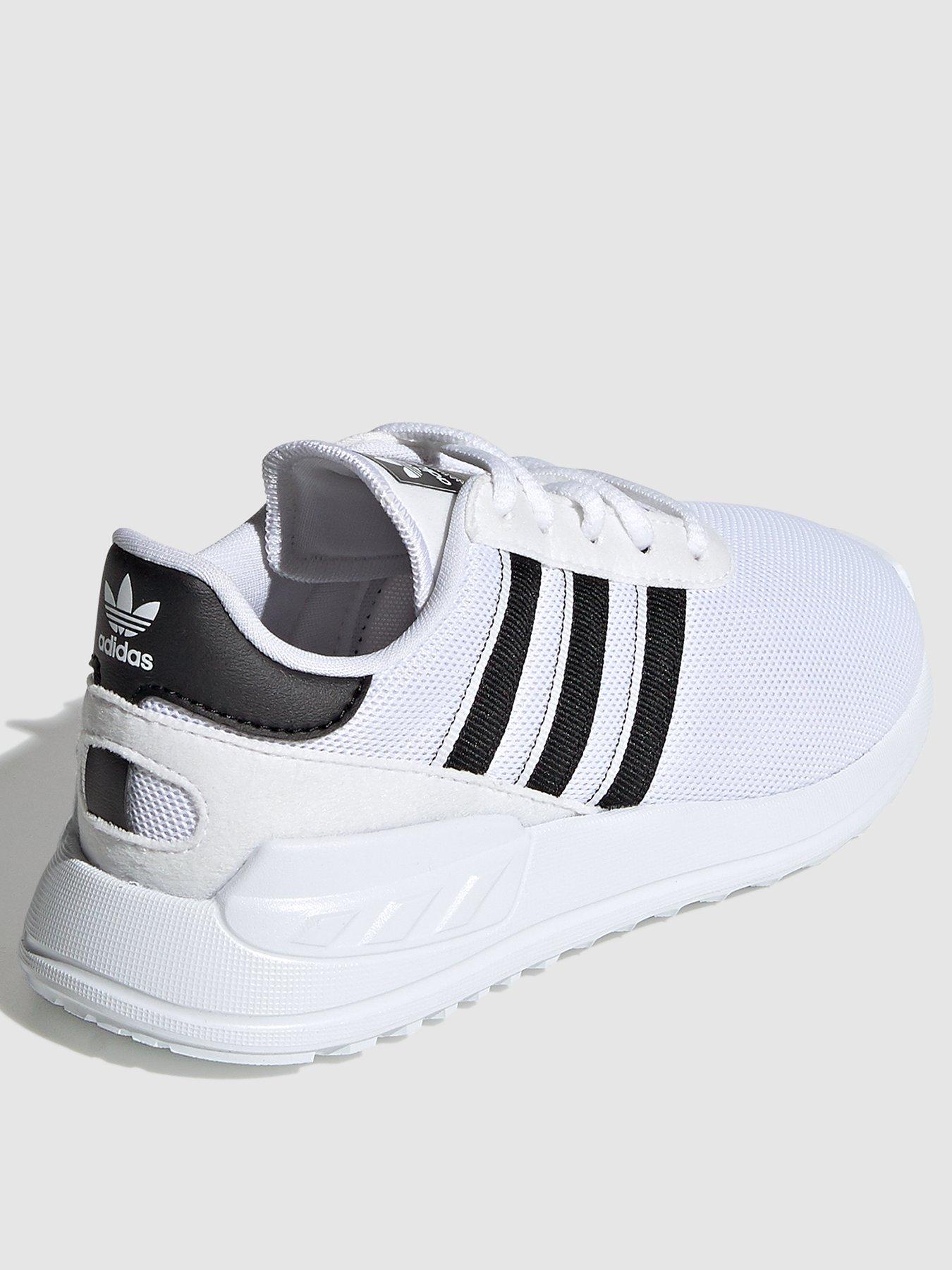 black adidas childrens trainers