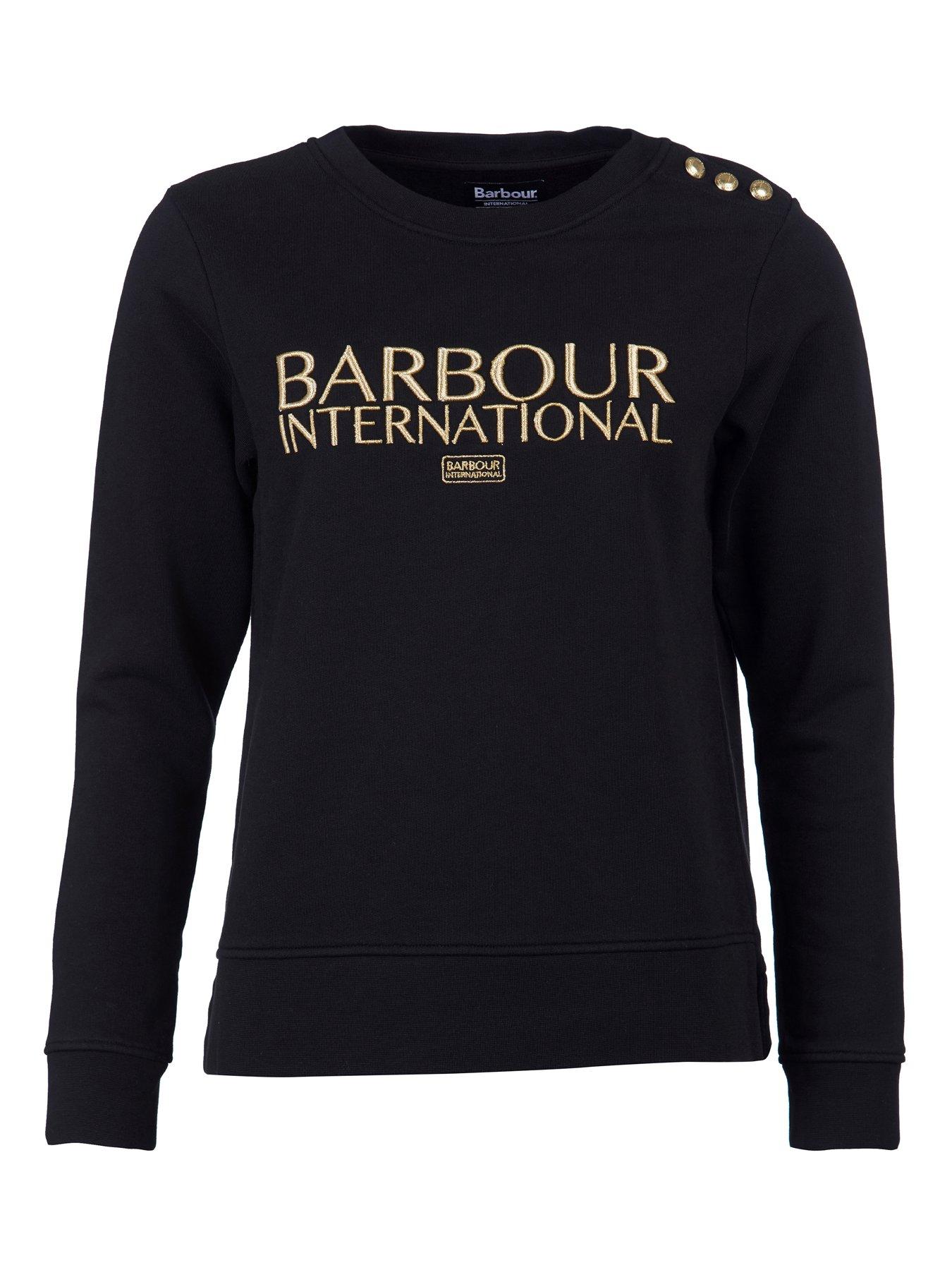 black barbour jumper