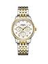  image of rotary-exclusive-rotary-silver-and-gold-sunray-swarovski-crystal-multi-dial-two-tone-stainless-steel-bracelet-ladies-watch