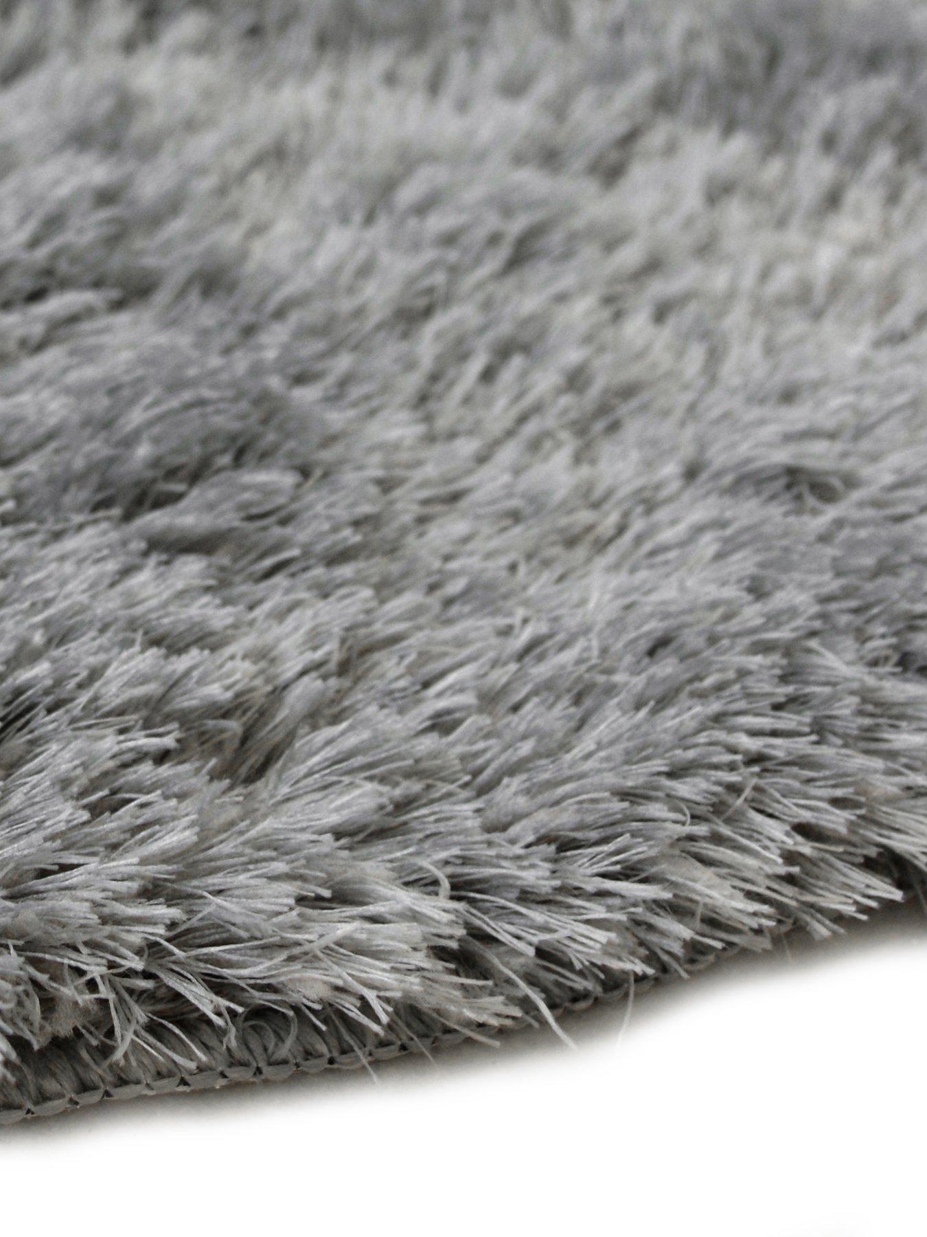  image of the-very-collection-circle-rug-grey