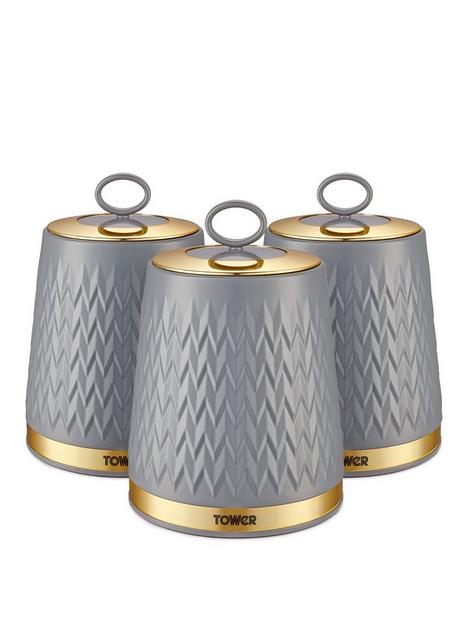 tower-empire-set-of-3-canisters-ndash-grey