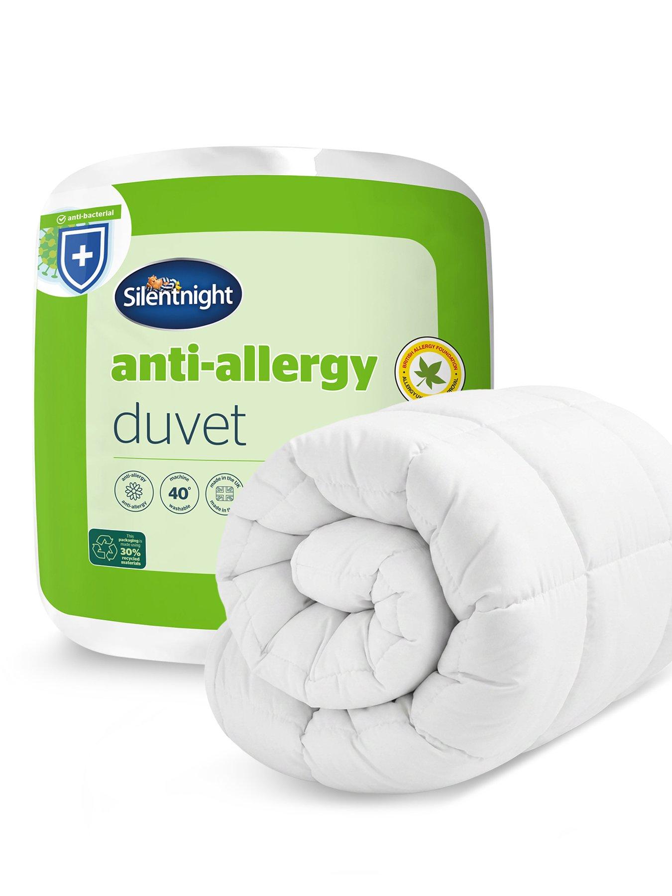 Silentnight Anti-Allergy Single Duvet 13.5 tog - White