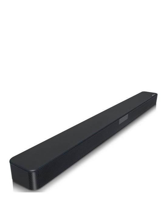back image of lg-soundbar-sn4-21-ch-300w-with-wireless-subwoofer-and-dts-virtual-x-3d-sound-black
