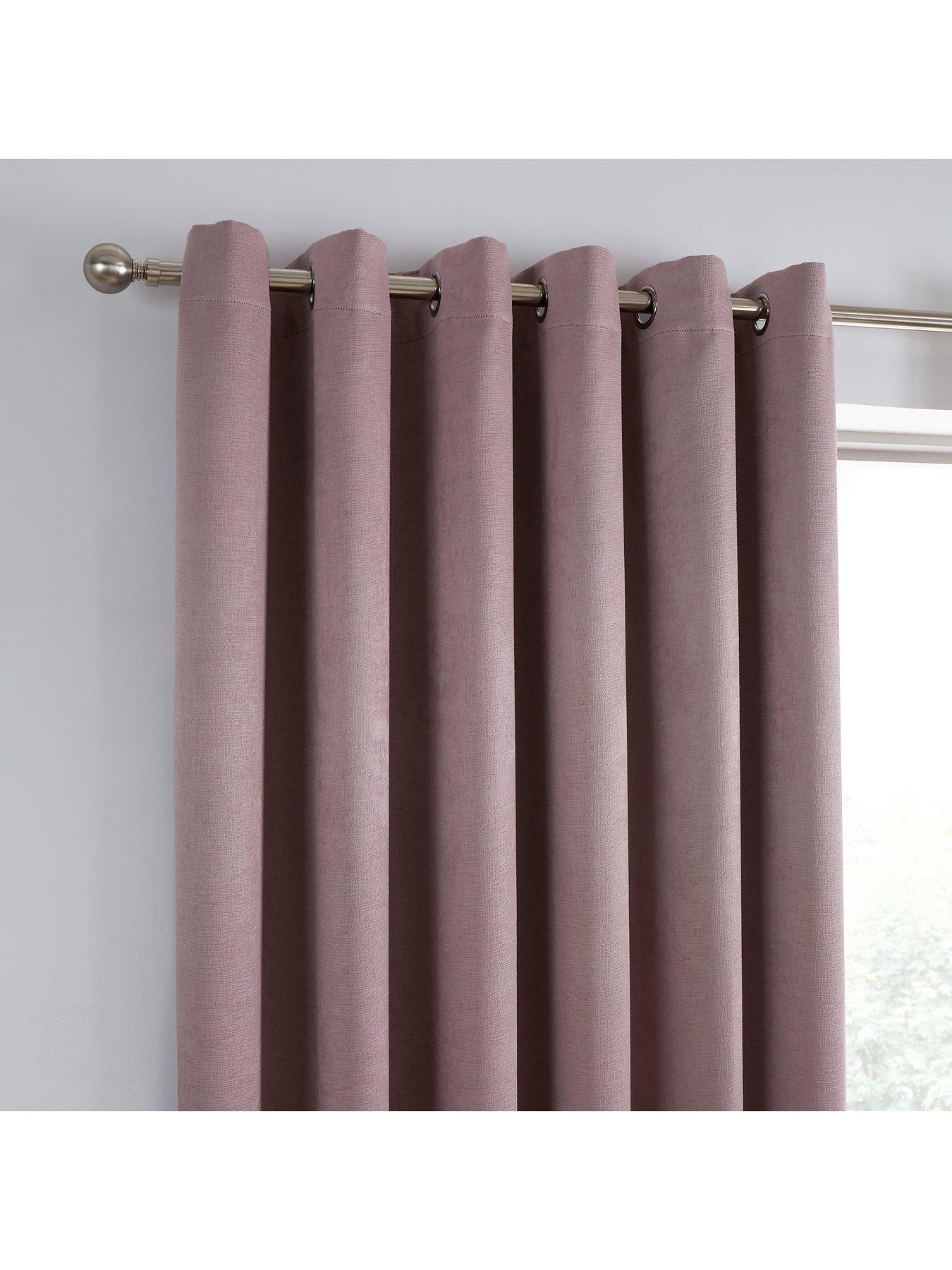 Image 4 of 5 of Fusion Strata Dim-Out Eyelet Curtains
