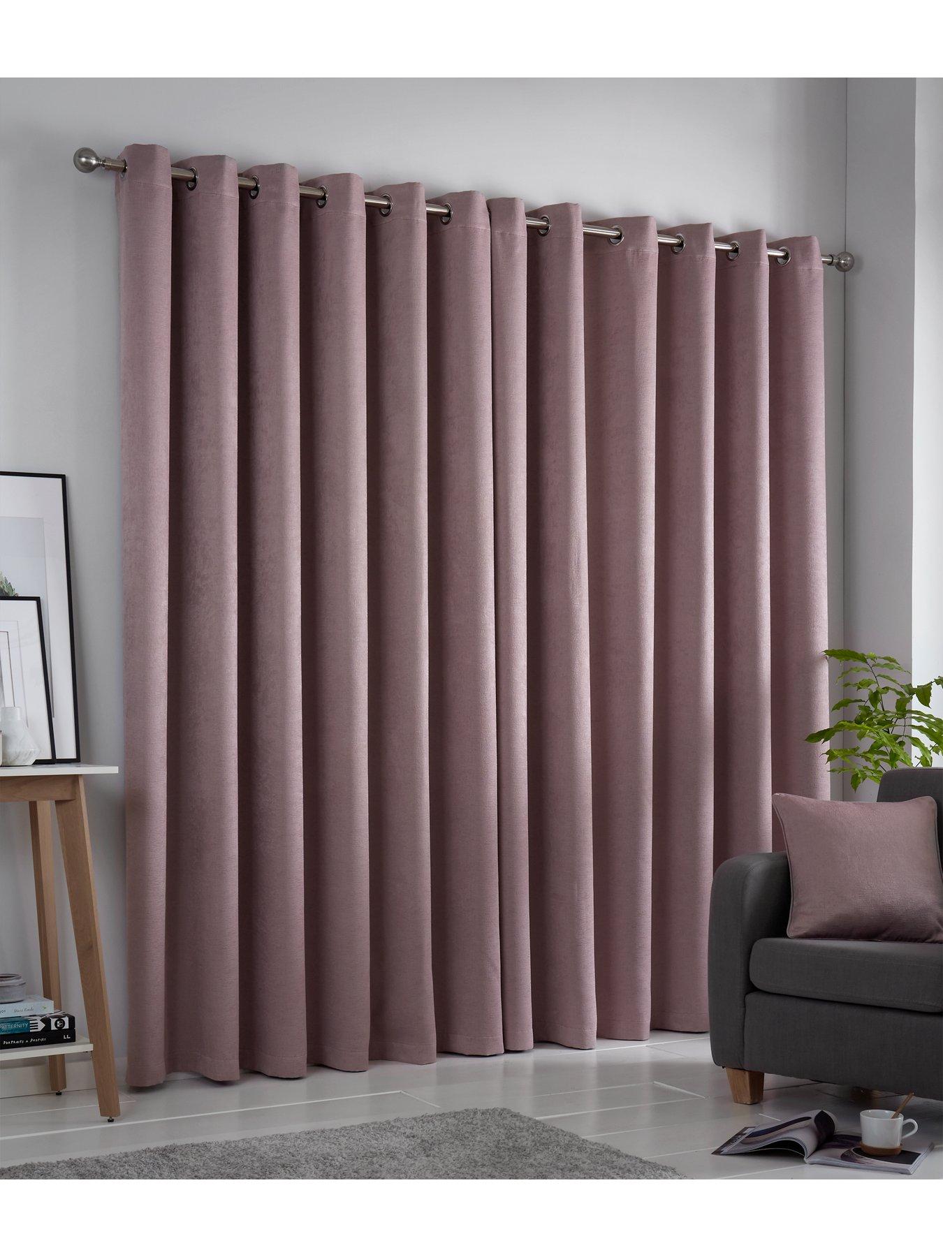 Image 5 of 5 of Fusion Strata Dim-Out Eyelet Curtains