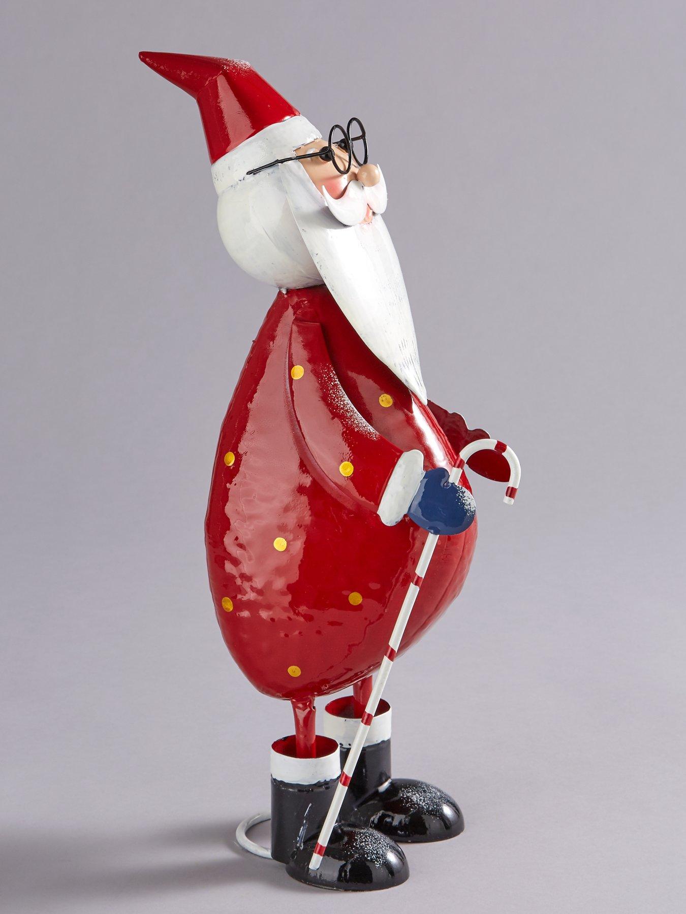 Image 3 of 5 of Three Kings Polka Santa Indoor/Outdoor Christmas Decoration (41.5cm)