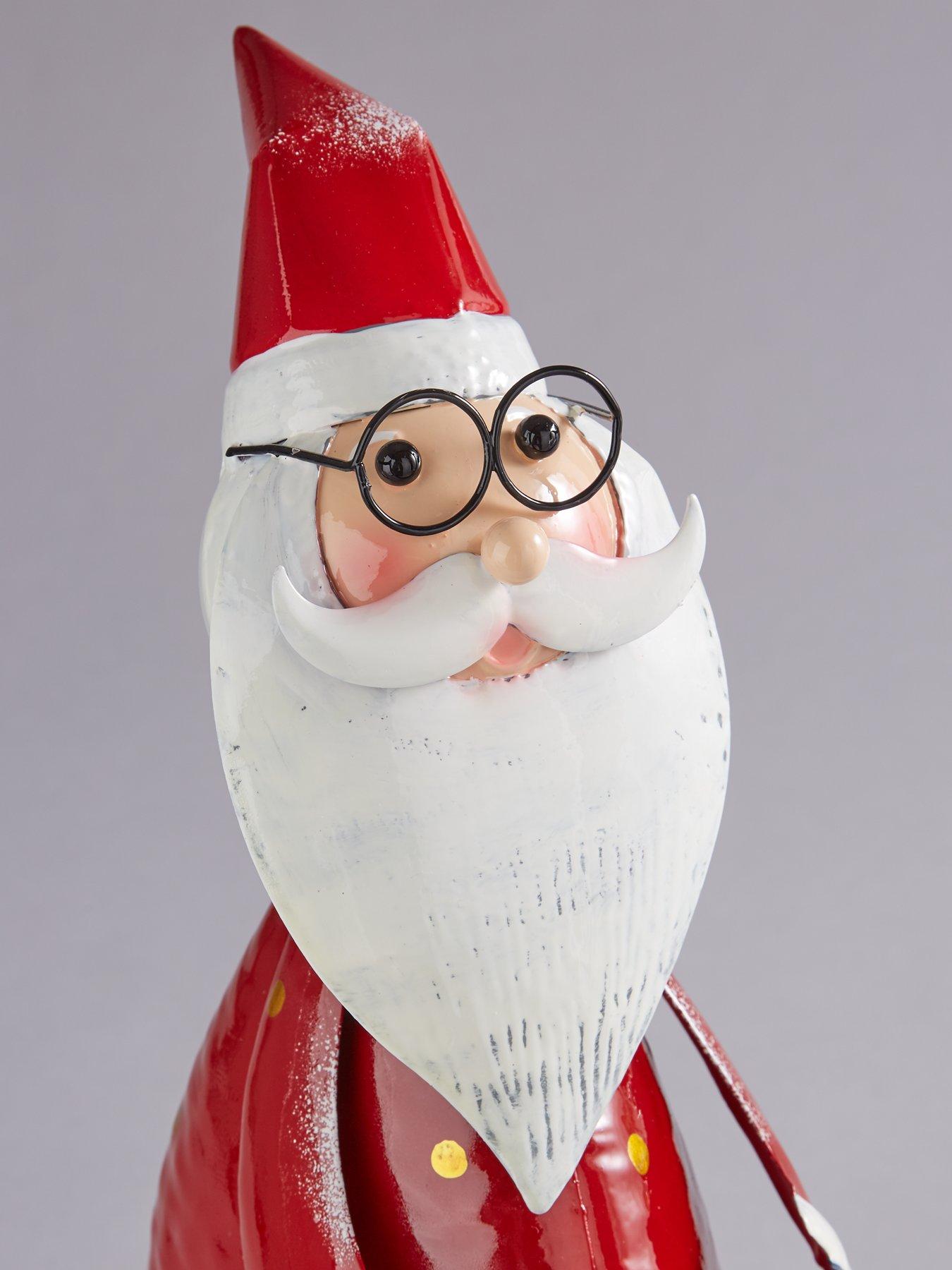 Image 5 of 5 of Three Kings Polka Santa Indoor/Outdoor Christmas Decoration (41.5cm)