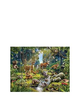 walltastic-animals-of-the-forest-wall-mural