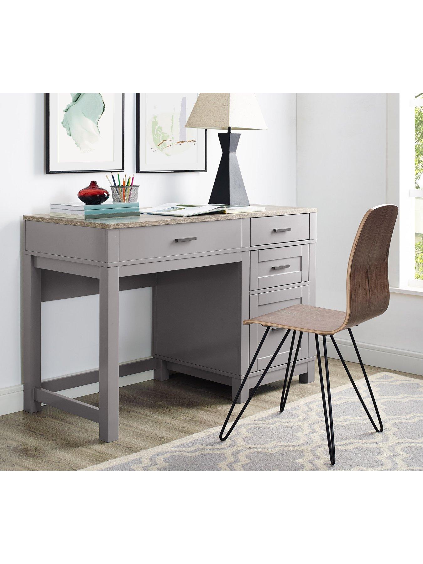 Image 4 of 4 of Dorel Home Carver Lift Up&nbsp;Desk - Grey