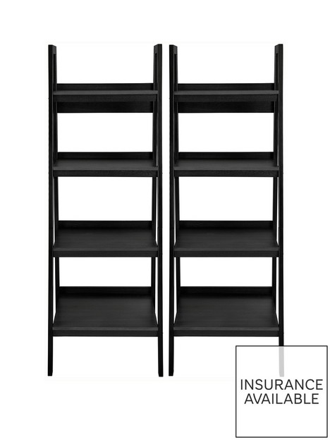 dorel-home-set-of-2nbsplawrence-ladder-bookcases