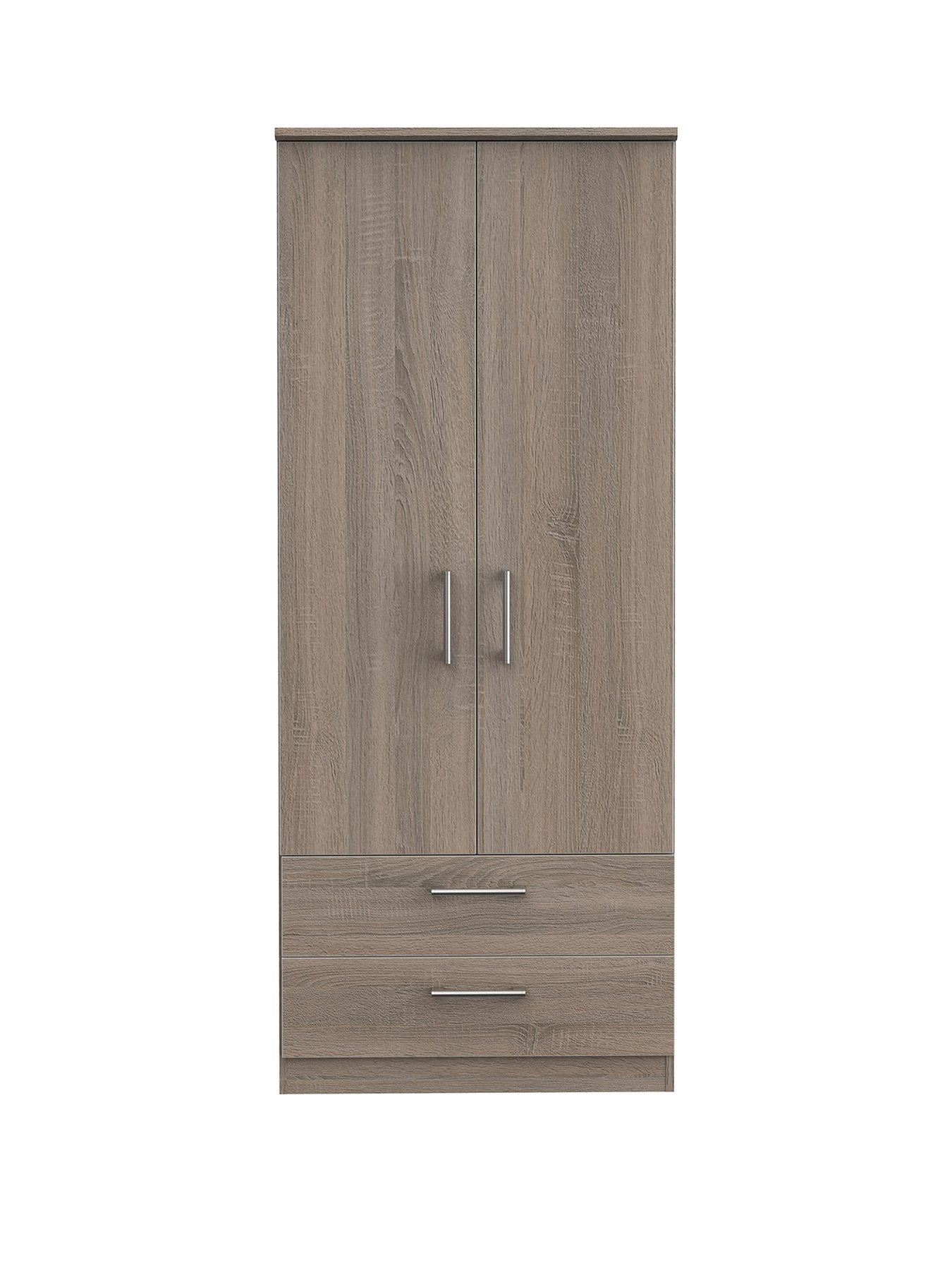stillFront image of swift-halton-ready-assembled-2-drawer-2-door-wardrobenbsp--fscreg-certified