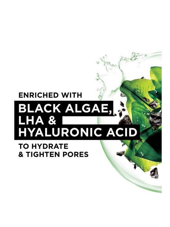 stillFront image of garnier-charcoal-and-algae-purifying-and-hydrating-face-sheet-mask-for-enlarged-pores-5-pack