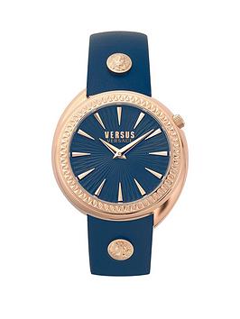 Versus Versace Versus Versace Versus Versace Blue And Gold Detail Dial  ... Picture