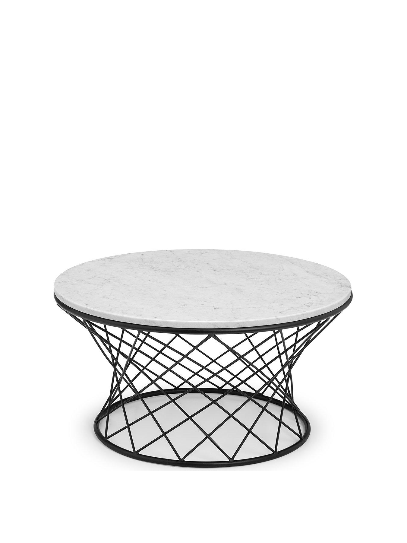 Julian Bowen Trevi Real Marble Coffee Table