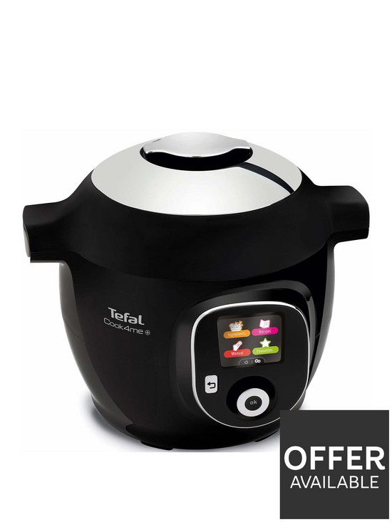 front image of tefal-cook4me-cy851840-electric-pressure-cooker-6-portions-6-litres