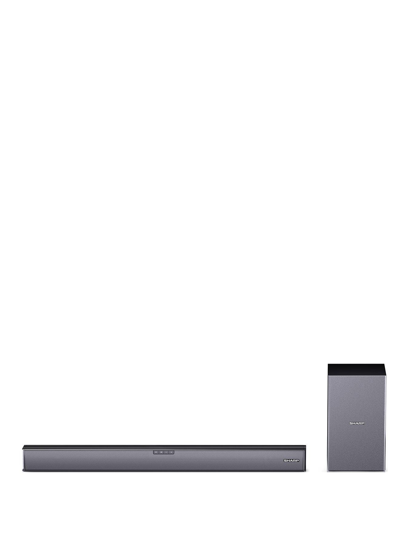 sharp 2.1 ch soundbar with wireless subwoofer