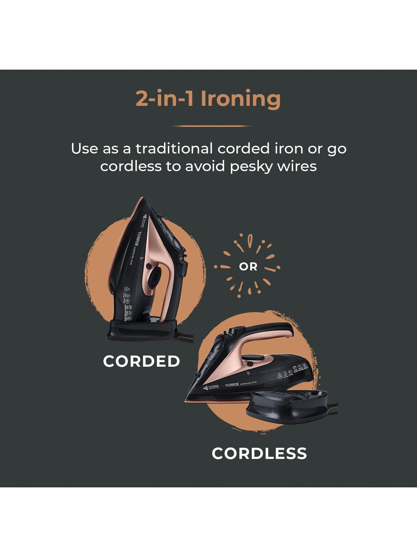 Image 3 of 6 of Tower 2400W&nbsp;Cordless Steam Iron