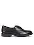  image of geox-girls-agata-leather-brogue-school-shoes-black