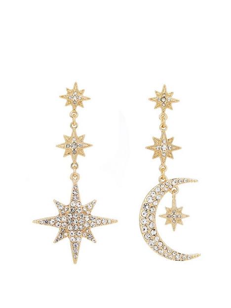 mood-gold-plated-mix-and-match-stars-and-moon-drop-earrings