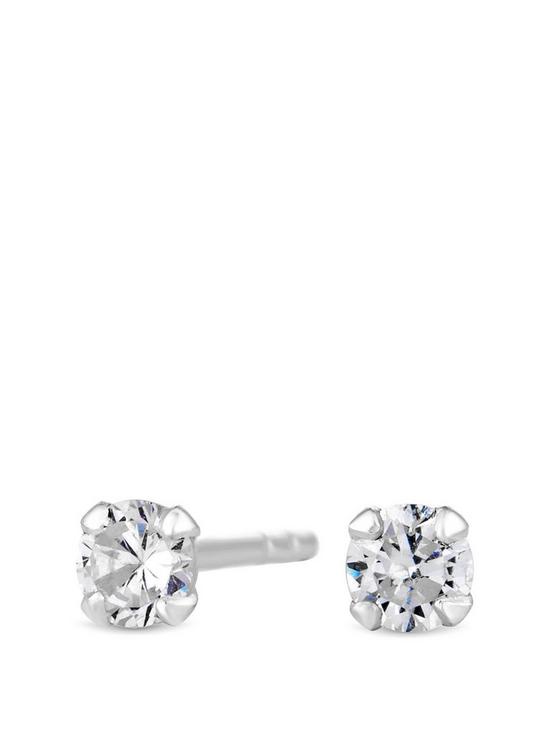 front image of simply-silver-sterling-silver-3mm-round-brilliant-cubic-zirconia-stud-earrings