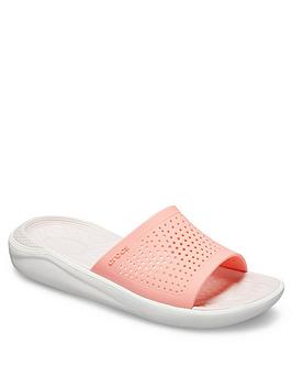 Crocs Crocs Literide Slide Flat Sandal - Pink Picture
