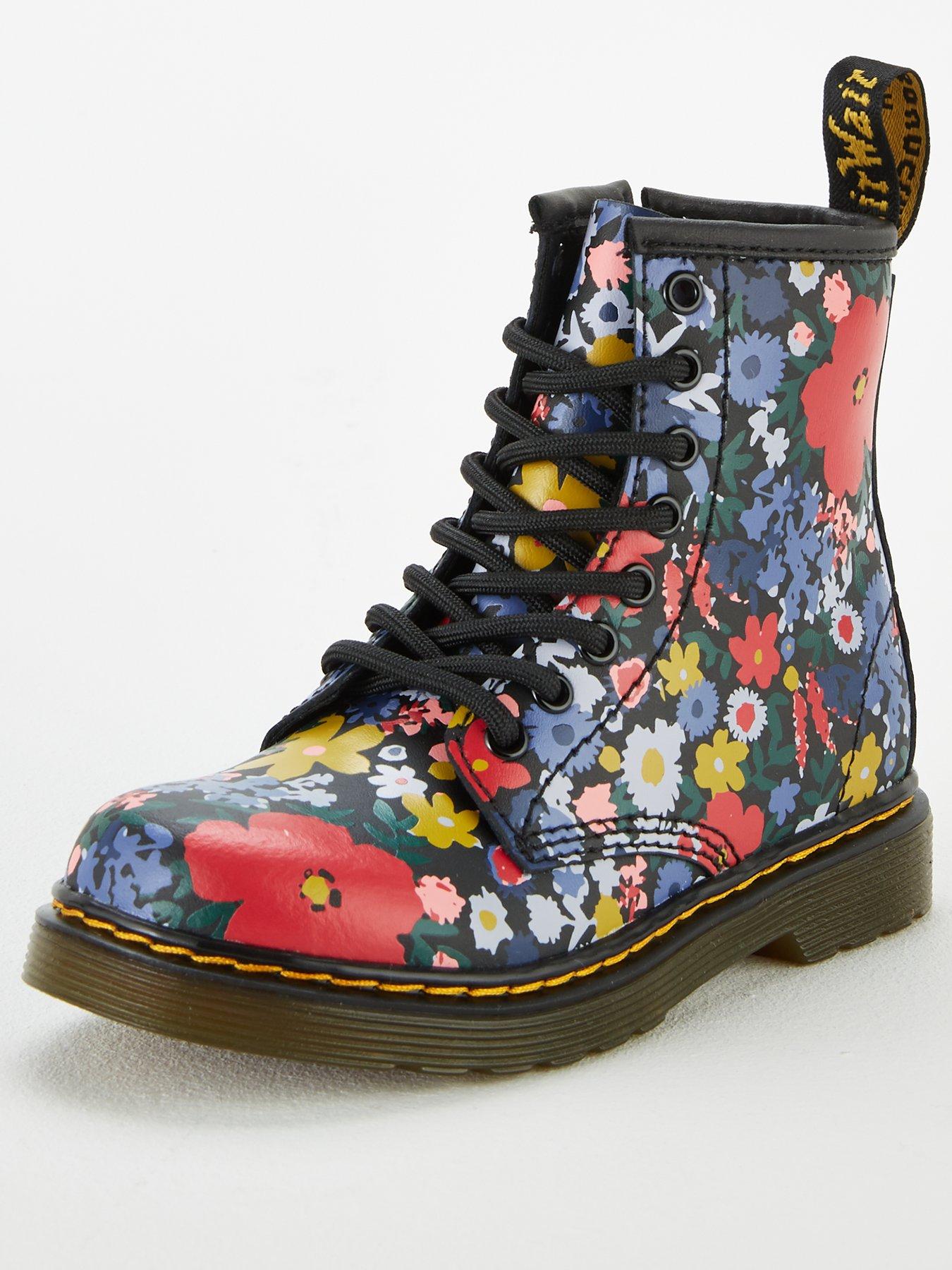 dr martens 146 power floral boots
