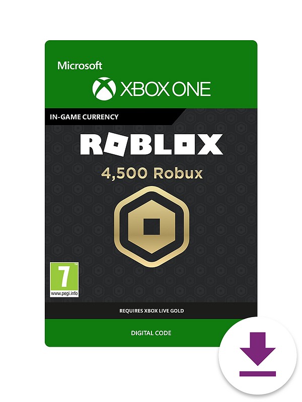 Xbox One 4 500 Robux For Xbox Digital Download Littlewoods Com - roblox update 316 on november 15 patch note