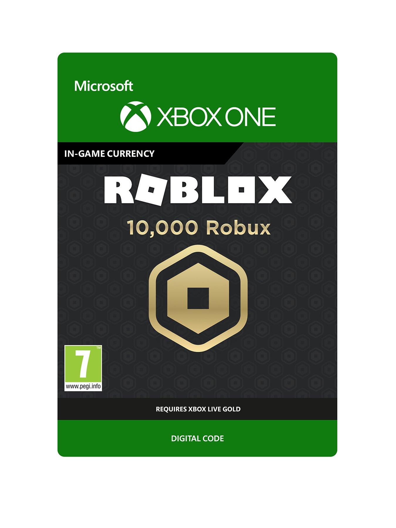 Xbox One 10 000 Robux For Xbox Digital Download Littlewoods Com - what to buys with 280 robux
