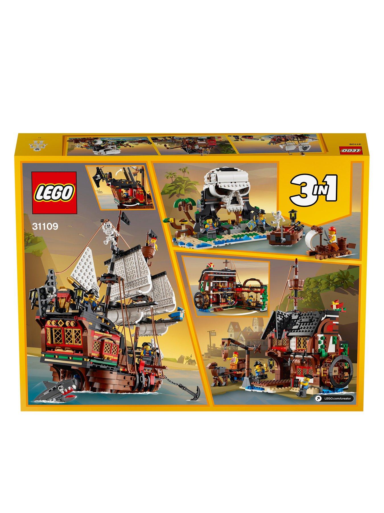 LEGO Creator Pirate Ship Littlewoods