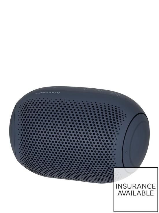 front image of lg-xboom-go-pl2-portable-bluetooth-speaker-with-meridian-technology-dual-action-bass