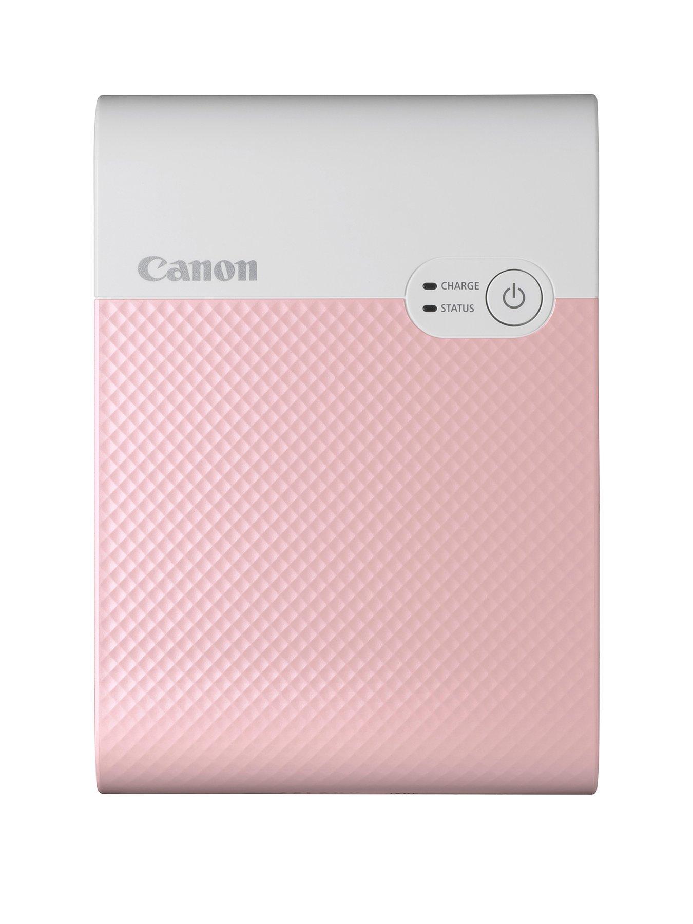 Canon Selphy Square QX10 Instant Photo Printer - Pink