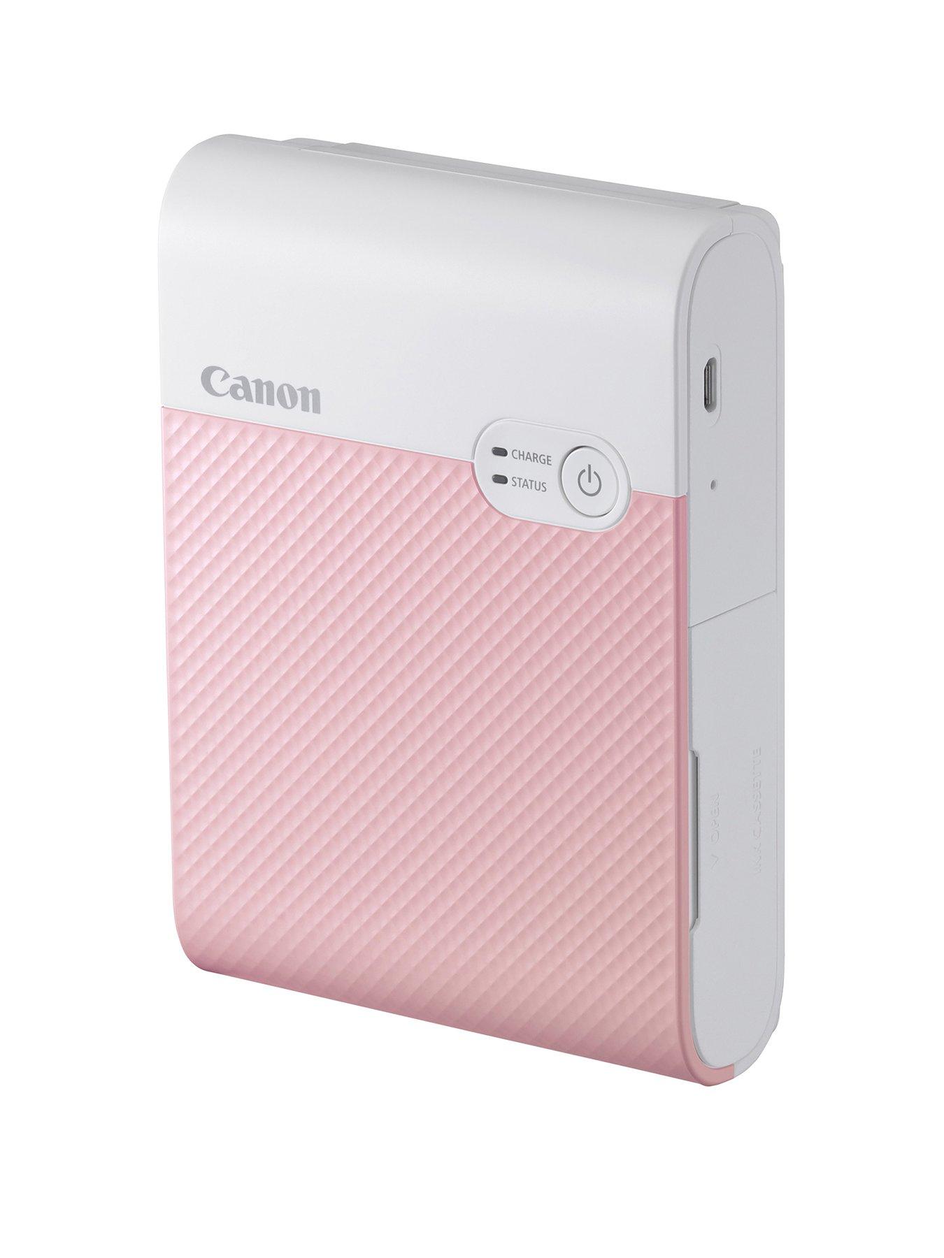 Canon Selphy Square QX10 Instant Photo Printer - Pink