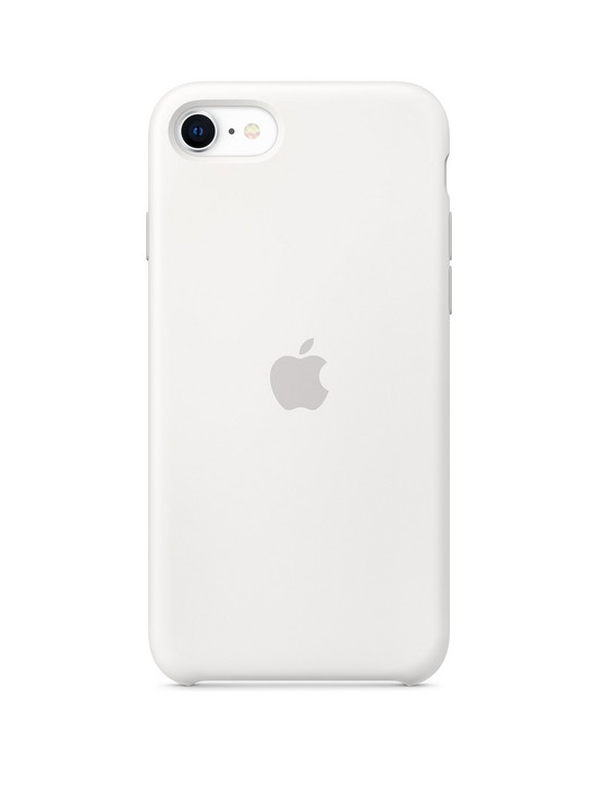 stillFront image of apple-iphone-se-silicone-case