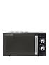  image of russell-hobbs-rhm1731-inspire-black-compact-manual-microwave