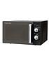  image of russell-hobbs-rhm1731-inspire-black-compact-manual-microwave